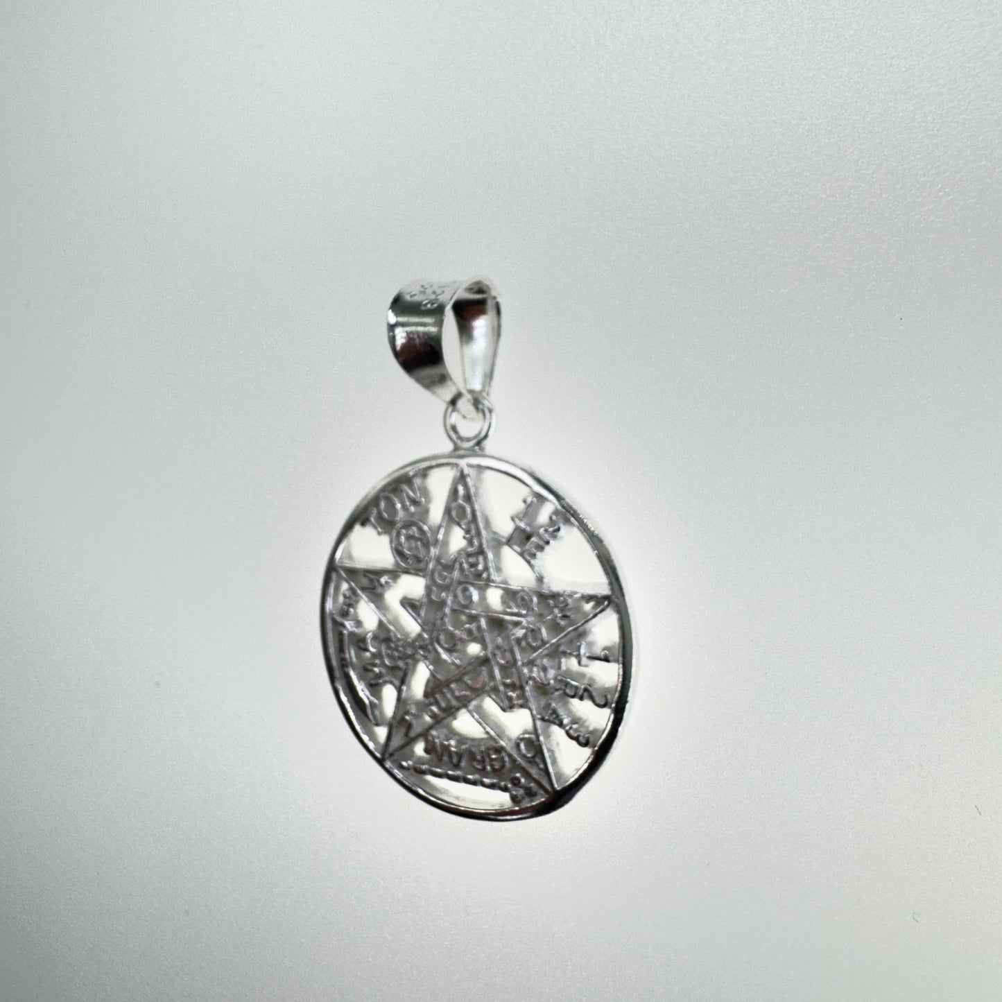 Dije Pentagrama Plata 925 - Joyería Mística Auténtica