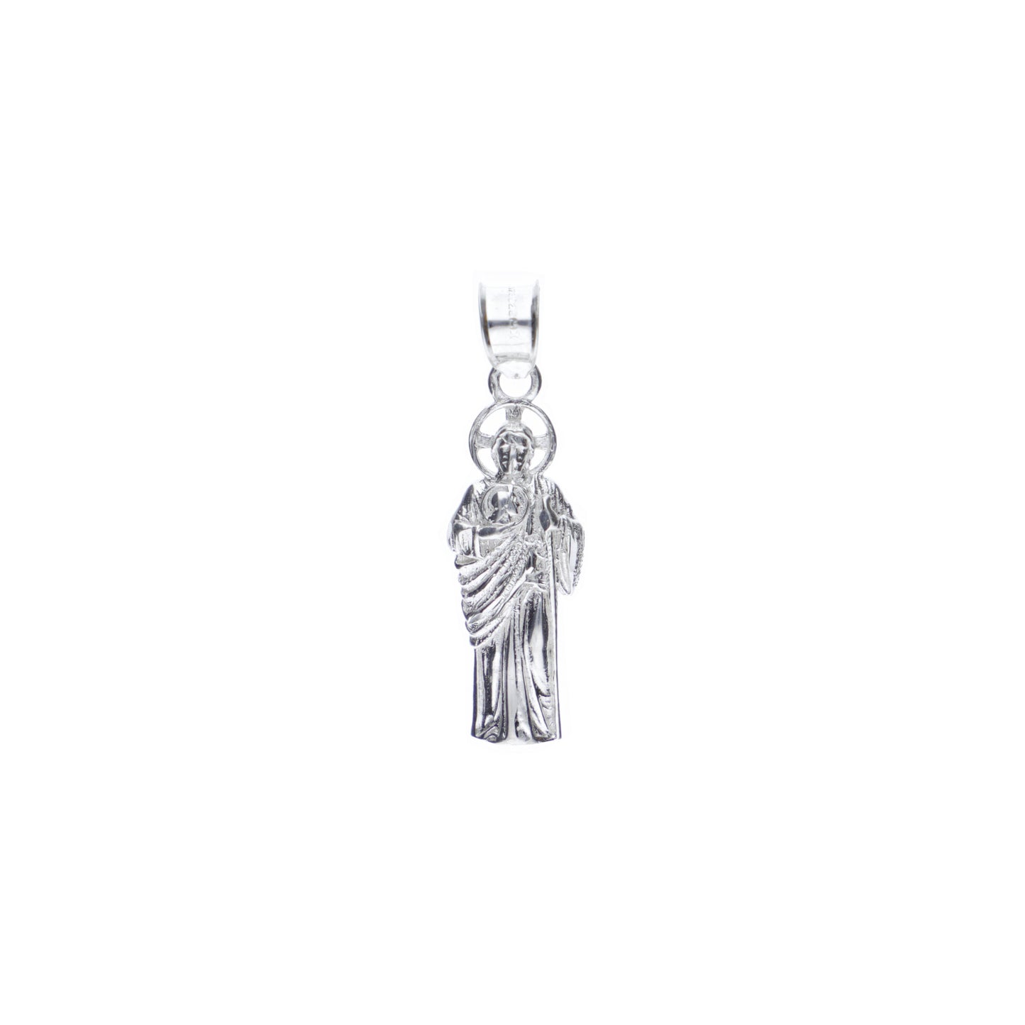 Dije Plata .925 San Judas Tadeo Mod DR120 - Joyería de Plata Religiosa