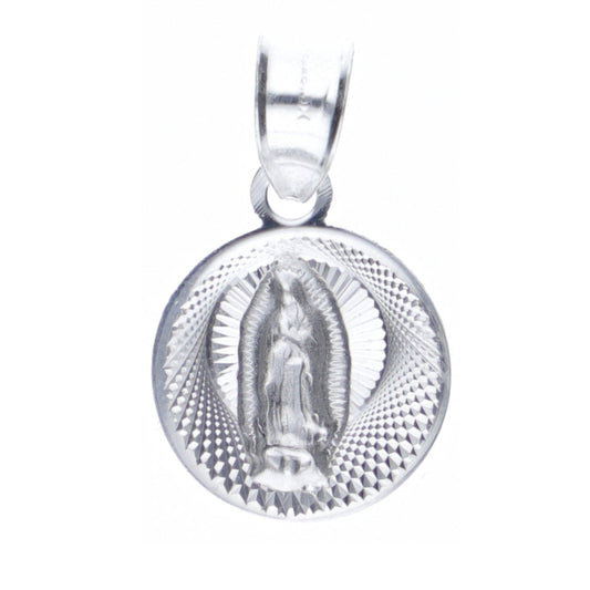 Dije Plata ley .925 Virgen de Guadalupe Mod. R13LPD - Mayoreo y Menudeo