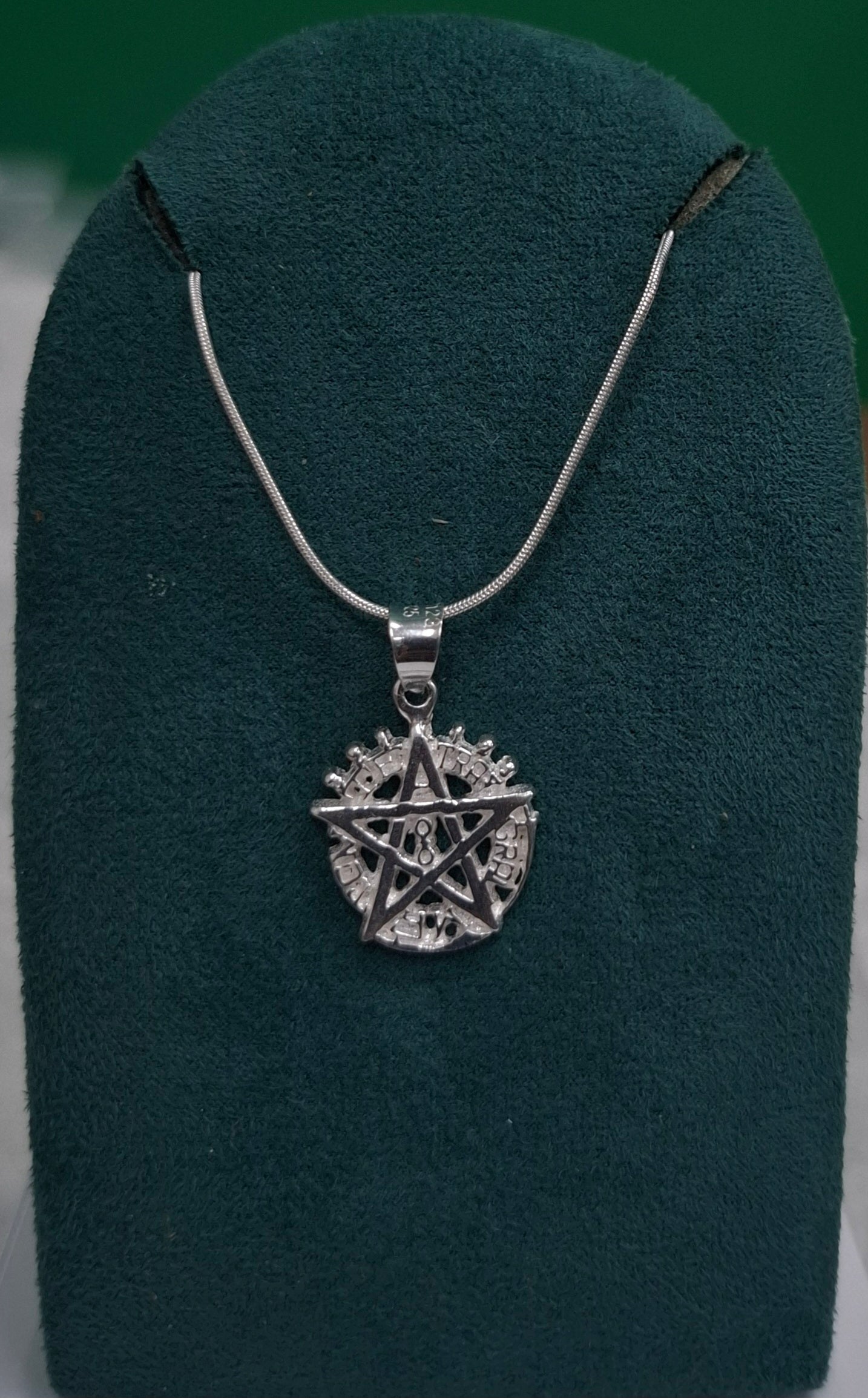 Dije Plata Ley .925 Tetragrámaton Mod.DV088 - Joyería de Plata