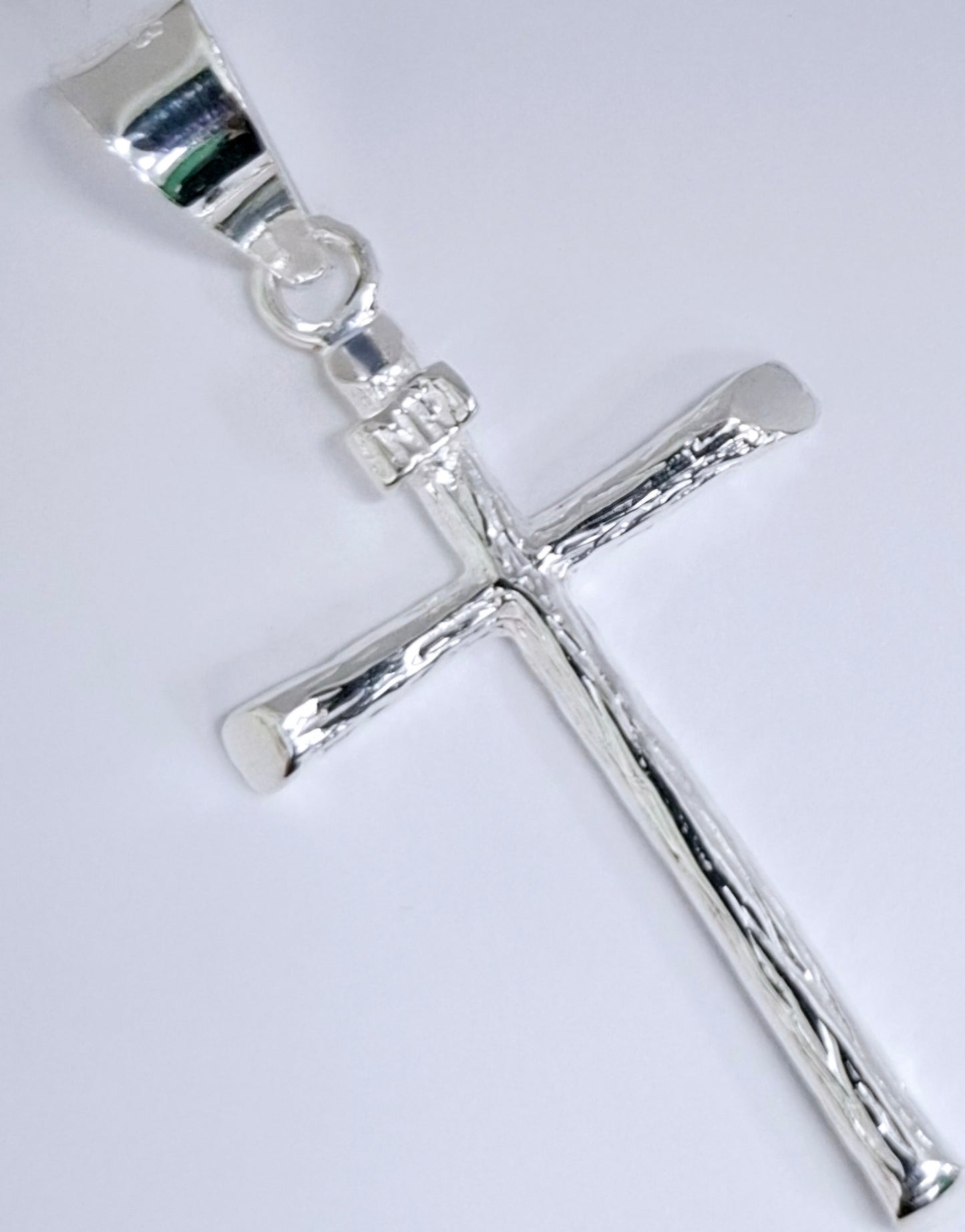 Dije de Cruz en Plata Ley .925 , mod. DR081