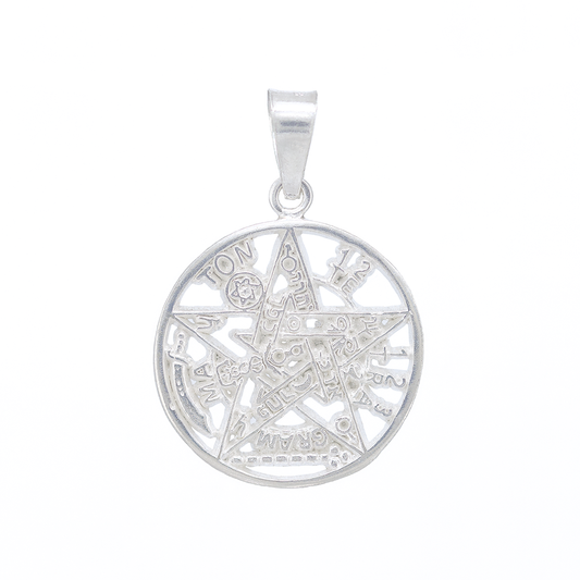 Dije de Plata Ley .925 Tetragrámaton Mod. DV322 - Joyería de Plata