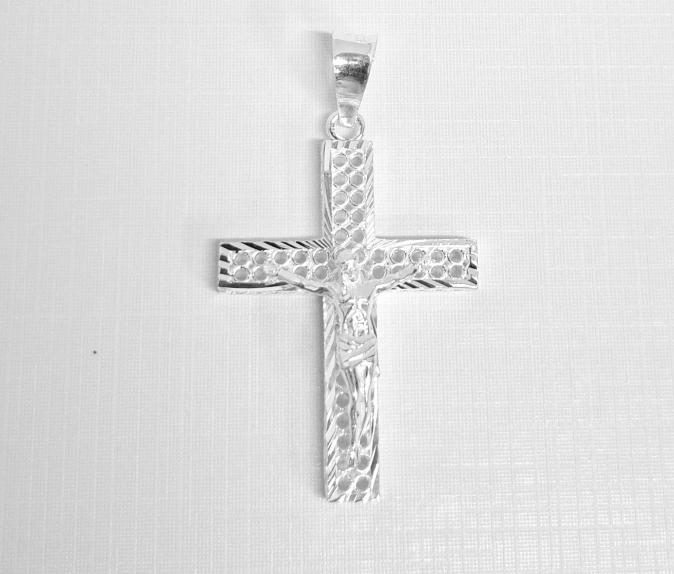 Dije de cruz con Plata .925 Mod. 128 - Joyería Religiosa