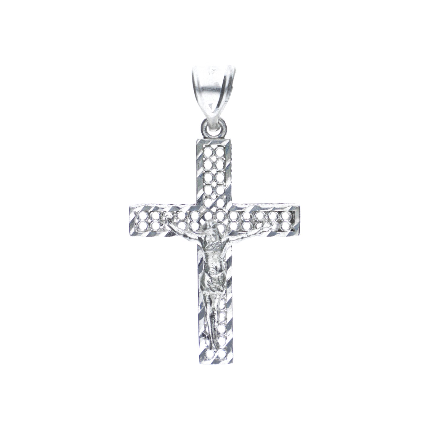 Dije de cruz con Plata .925 Mod. 128 - Joyería Religiosa