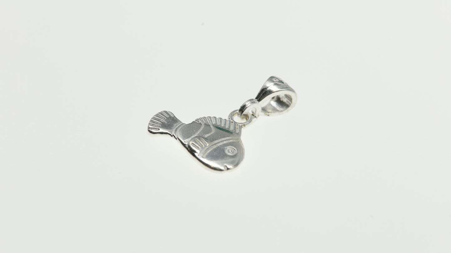 Dije Plata .925 Pez Payaso - Joyería Original Mayoreo