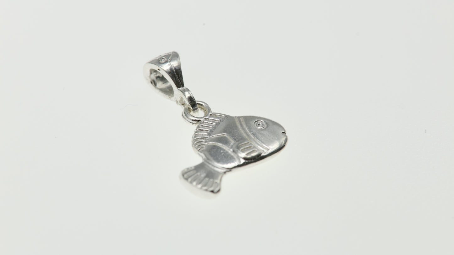 Dije Plata .925 Pez Payaso - Joyería Original Mayoreo