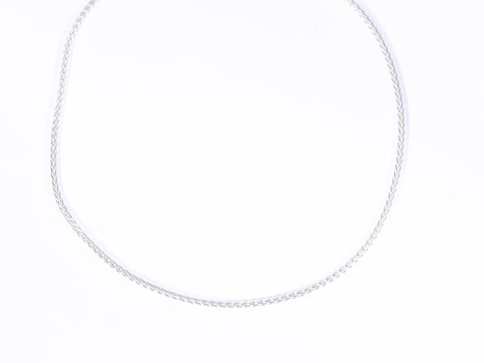 Cadena de Plata .925 - Estilo Espiga Calibre .060 (45cm)