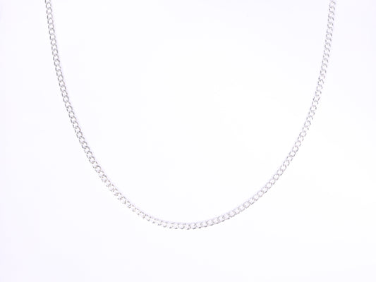 Cadena de Plata .925 - Estilo Barbada Calibre .100 y .120 (55-60-65cm)