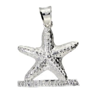 Dije Plata .925 Forma Estrella Riviera Maya - Joyería Marina