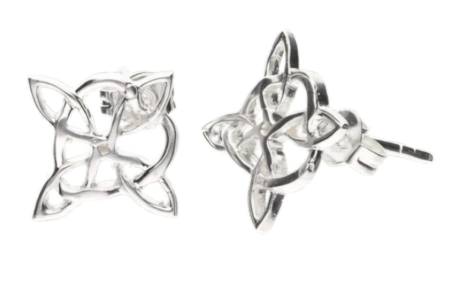 Arete Plata .925 Nudo Celta 1.6 Gramos - Joyería de Plata