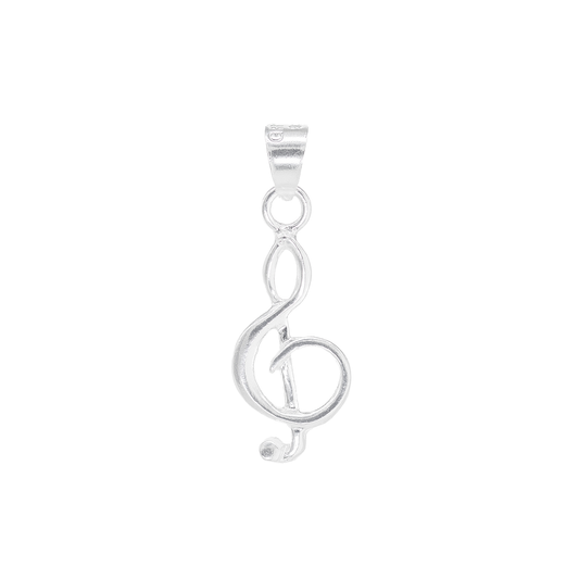 Dije de Plata ley .925 Signo musical (DI009)- Joyería de Plata