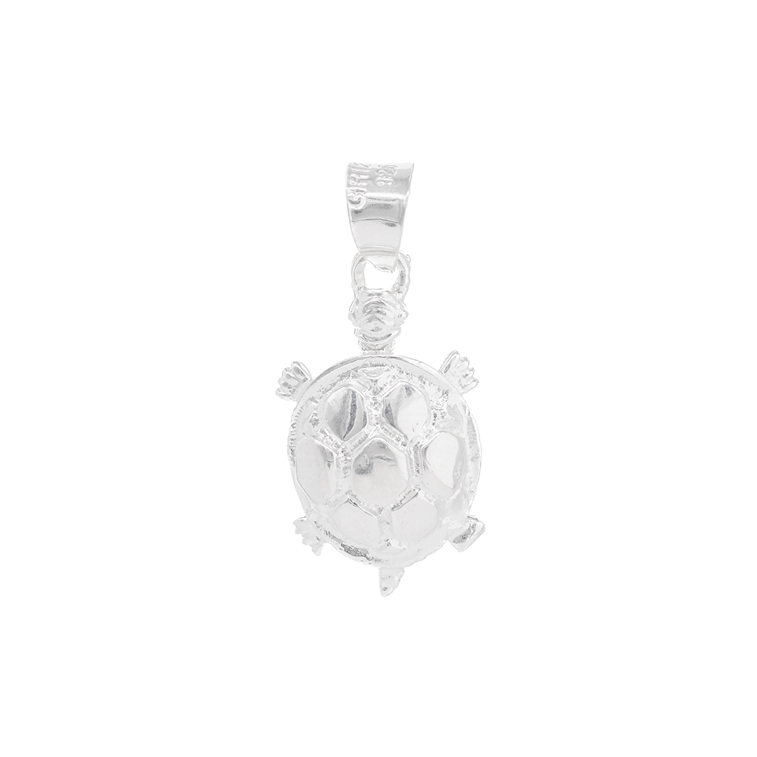 Dije de Plata  ley .925 en Diseño de  Tortuga (DM036) - Joyería Marina