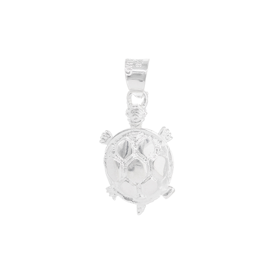 Dije de Plata  ley .925 en Diseño de  Tortuga (DM036) - Joyería Marina