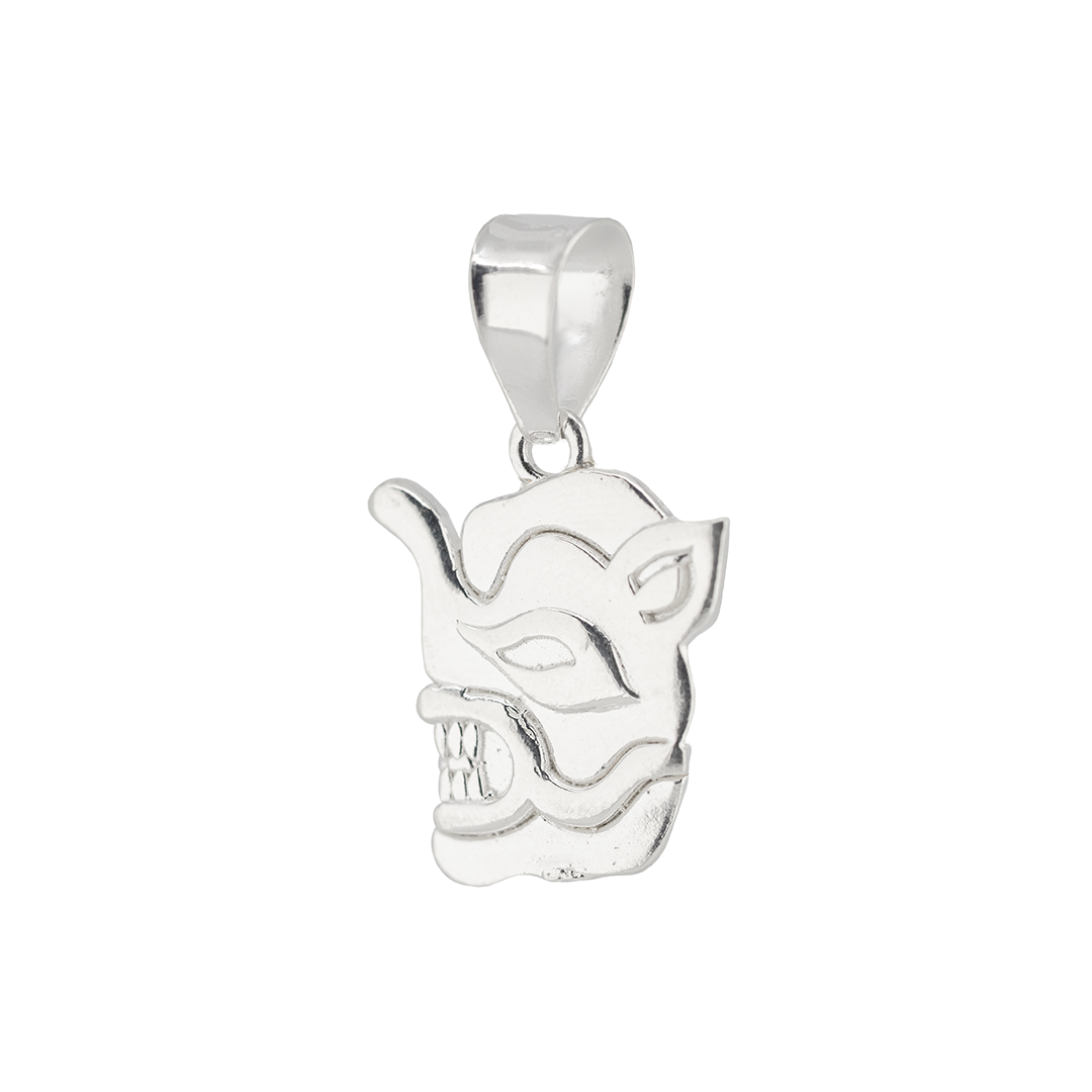 Set de Dije y Cadena en Plata Ley .925- Zodíaco Maya ZOTZ (10 Oct - 29 Oct) COM.DM093