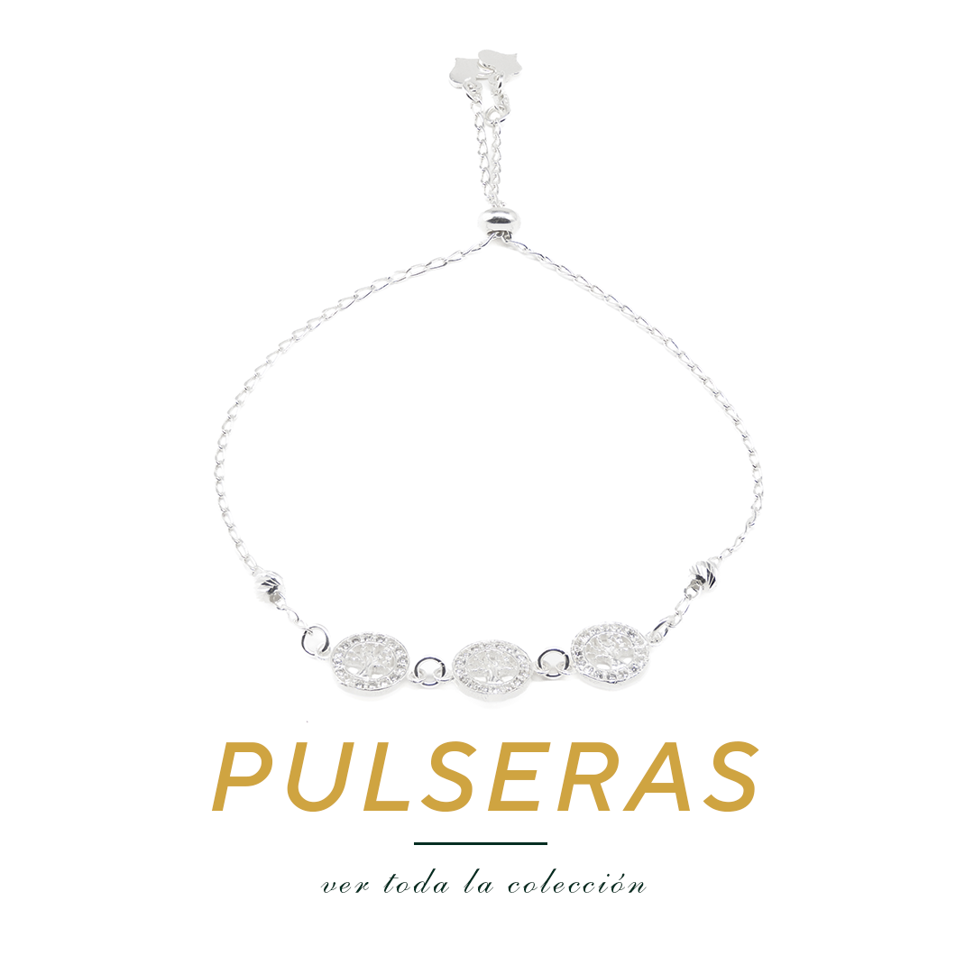Pulseras  de plata .925