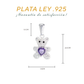 Dije de Plata .925  en  Forma  de Oso con Circonia - Joyería Animal