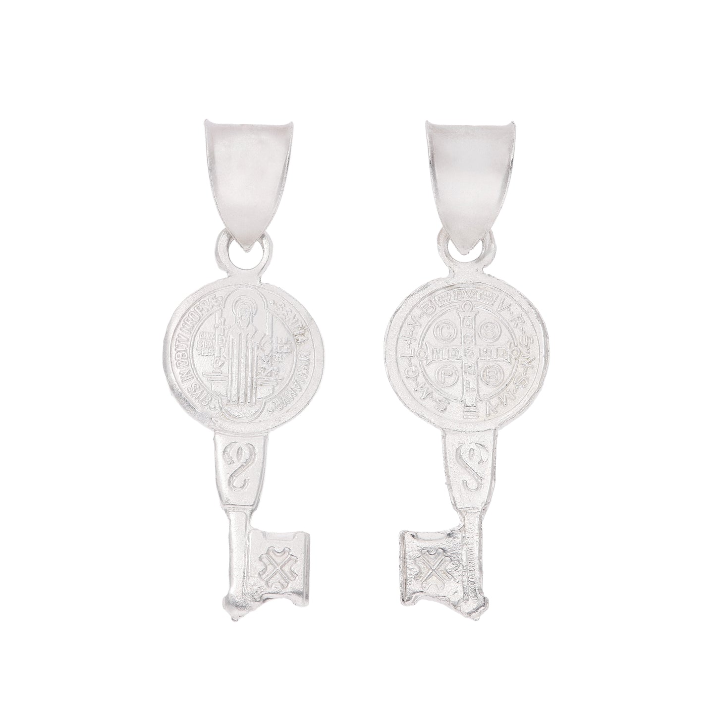 Dije Llave de San Benito Biface — Plata .925 | SBT08