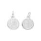 Medalla doble vista Niño de Atocha y Virgen de Guadalupe en plata .925 – ambas caras