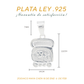 Dije de Plata Ley .925 en  Zodiaco Maya Chen  (  18 de Enero- 6 Febrero)