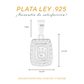 Dije de Plata Ley  .925 Zodiaco Maya Mol ( 29 de Diciembre - 17 de Enero