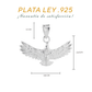 Dije de Plata .925 Águila 5.5 Gramos Joyería de Plata