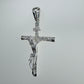 Dije de Cruz Plata 925 | Joyería Religiosa 5.5cm