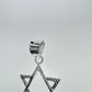 Dije de Estrella en Plata 925 Joyería Elegante Unisex