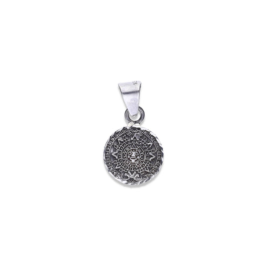 Dije Plata .925 Calendario Azteca 3.4 Gramos- Mayoreo y Menudeo