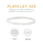 Pulso de Plata Ley .925 - Estilo Rolex (5mm)
