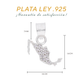 Dije Mapa de México con Zircones Pavé · Plata .925 · Taxco pendiente