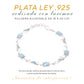 Pulsera tortuga/caballito de mar Larimar Plata.925