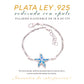 Pulsera Estrella de Mar de Ópalo Plata.925