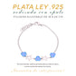 Pulsera Estrellas Combinadas de Ópalo en Plata.925