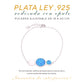 Pulsera Círculos Ópalo en Plata.925