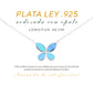 Collar Mariposa de Ópalo en Plata.925