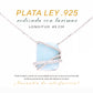 Collar Larimar Envolvente en Plata.925