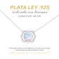 Collar Cuadrado Clásico de Larimar en Plata.925
