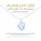 Collar Rombo de Larimar Plata.925