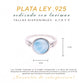 Anillo Ovalado de Larimar en Plata.925