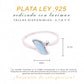 Anillo Hoja de Larimar en Plata.925