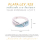 Anillo Cruzado de Larimar en Plata.925