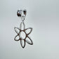 Dije Flor Plata 925 - Joyería Artesanal de Calidad