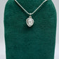 Dije Plata Ley .925 Sochapada doble vista Virgen de Guadalupe  y Sagrado corazón de Jesús SYB-17  - Joyería Religiosa