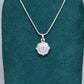Dije de  Plata .925 doble vista Sochapada Virgen de Guadalupe  y Sagrado corazón - Joyería Religiosa