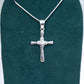 Dije  de Cruz  en Plata  Ley .925  Mod.DR052