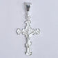Dije de Cruz con cristo en  Plata Ley .925 , MOD FBD-39