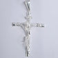 Dije de Cruz con cristo  en  Plata Ley .925,  ACDRP000