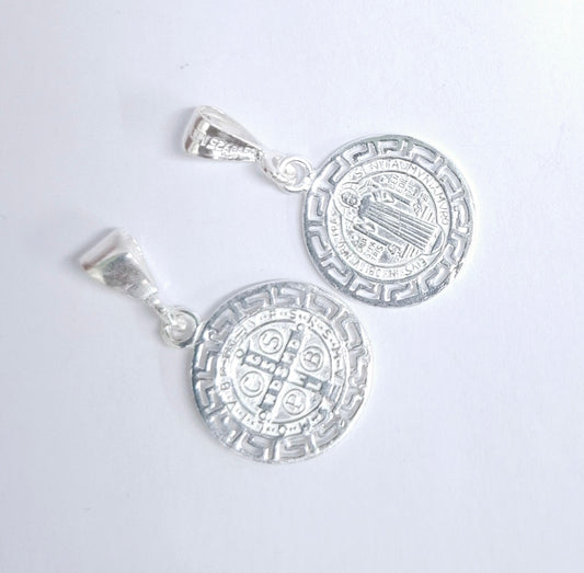 Dije de Plata Ley .925 de San Benito , Mod. FBD-235