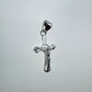 Dije de cruz en plata 925 - Elegancia en 3cm