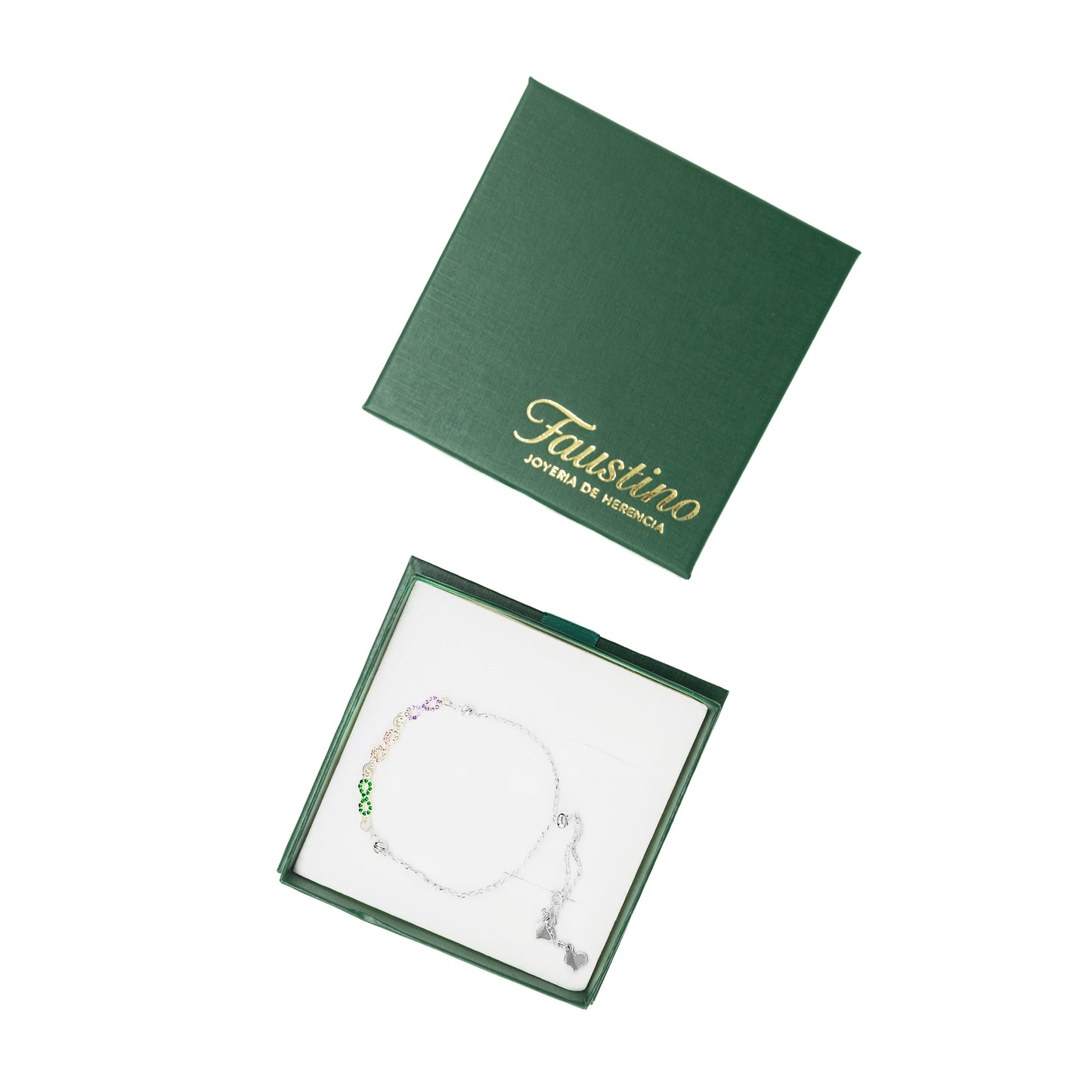 Pulso de Plata ley .925 - en forma  de Infinito, ajustable (1mm )